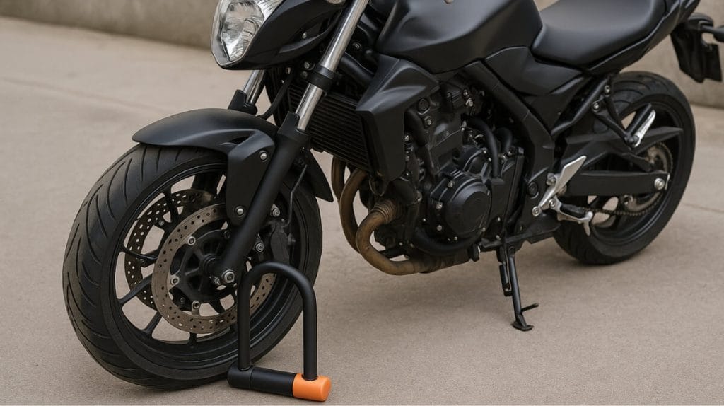 Antivol moto U homologué assurance