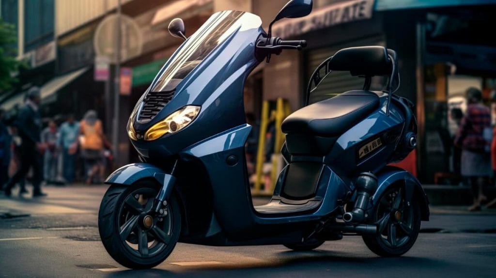 Peut-on tomber avec un scooter 3 roues