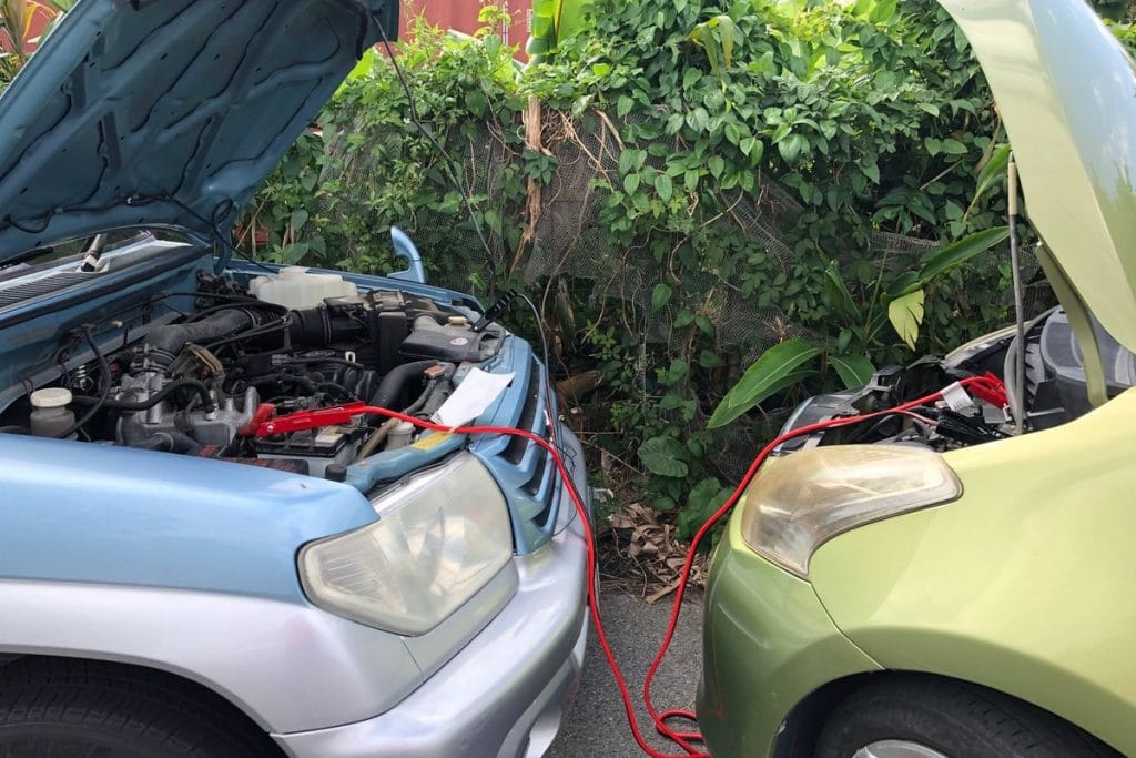 mauvais branchement câble démarrage