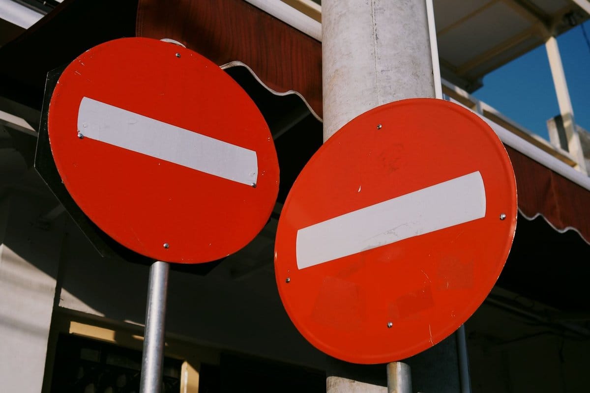 contravention sens interdit