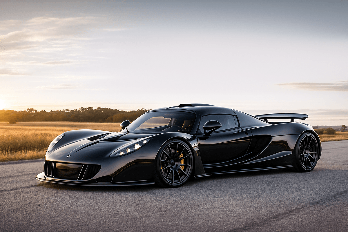 hennessey venom gt supercar